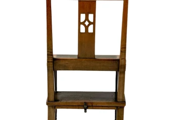 Jac. van den Bosch 't Binnenhuis Art Deco Library Chair or Library Steps, 1916